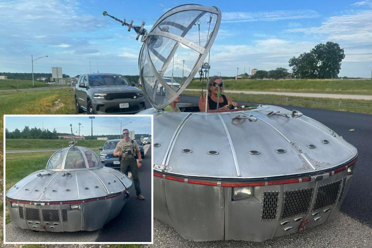 Missouri deputies pull over vehicle resembling a UFO: ‘Out of this world’
